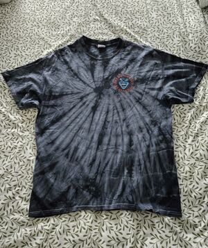 Santa Cruz Speed Wheels Screaming Hand Tie Dye T-Shirt - XL